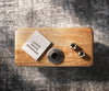 Coffee Table Shavani 100x50 cm 2 Drawers Acacia Wood Natural 4 Legs Black