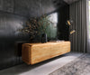 Floating TV Stand Shavani 175cm 2 Doors 2 Drawers Acacia Wood Natural