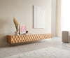 Floating TV Stand Fevo 220cm Oak Wood Natural 4 Doors