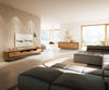 Floating Sideboard Stonegrace 200cm Oak Wood Natural 4 Doors Stone Veneer