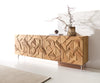 Sideboard Dareios 200cm Elm Wood Natural 4 Doors