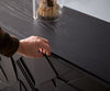 Sideboard Dareios 200cm Elm Wood Black 4 Doors