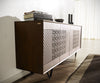 Sideboard Manjula 172cm Mango Wood Brown V-Foot Metal Black