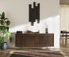 Sideboard Manjula 172cm Mango Wood Brown V-Foot Metal Black