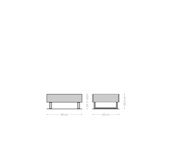 Coffee Table New Live-Edge 80cm 2 Drawers Acacia Wood Natural Square Feet Silver