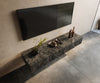 Floating TV Stand Cuor 150cm Ceramic Emperador Extra Lucidato 1 Flap Door 1 Drawer