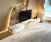 TV Stand Cuor 200cm Ceramic Minas Melange 1 Flap Door 1 Drawer Acryl Feet