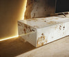 Floating TV Stand Cuor 200cm Ceramic Minas Melange 1 Flap Door 1 Drawer
