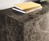 Sideboard Cuor 150cm Ceramic Emperador Extra Lucidato 3 Doors Narrow Feet Black