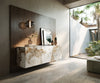 Floating Sideboard Cuor 180cm Ceramic Minas Melange 2 Doors 3 Drawers