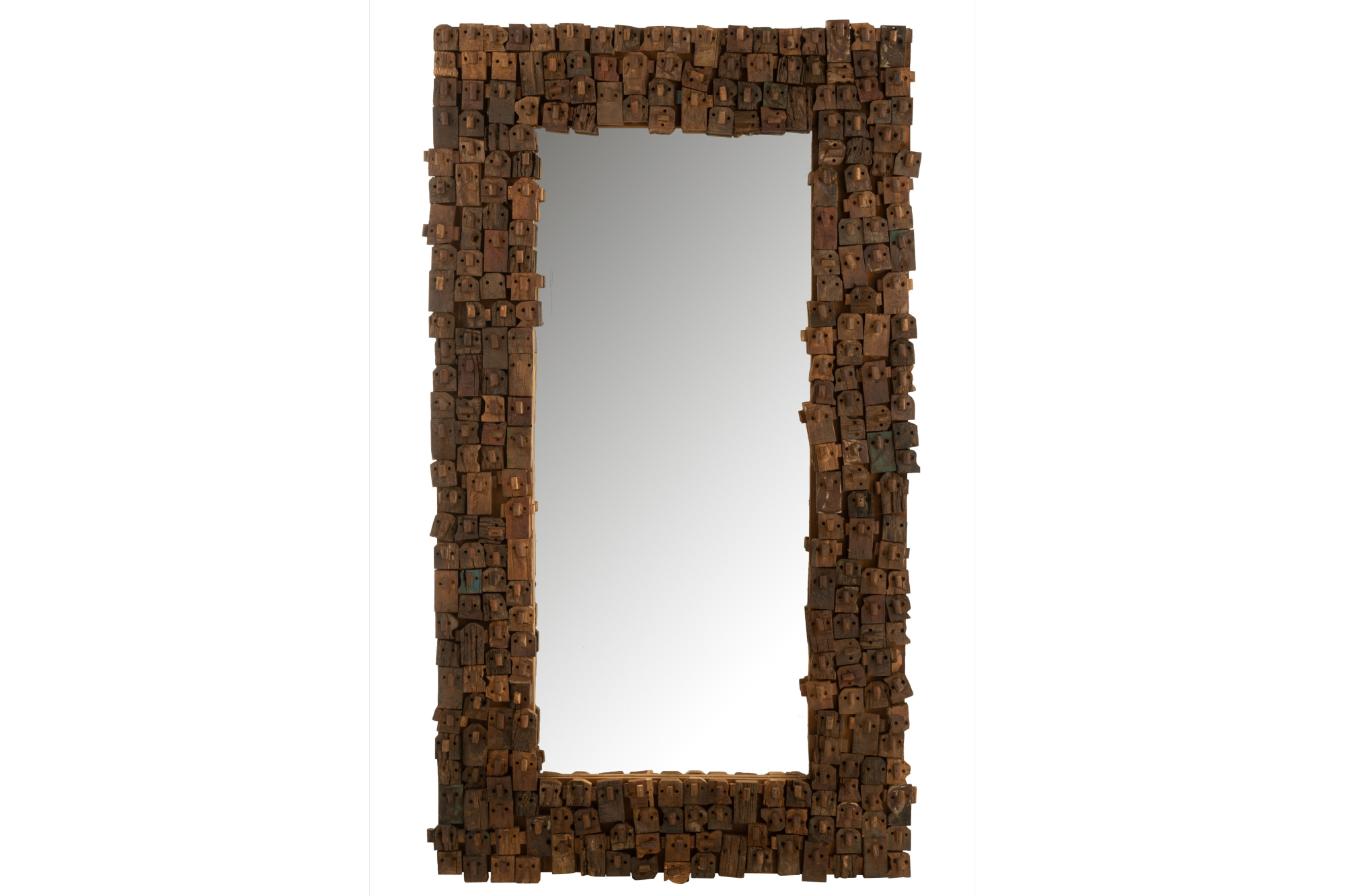 Mirror Syma 180cm Recycled Wood Natural