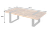 Coffee Table Blacksmith Asymmetrical 100cm Mango Wood Natural