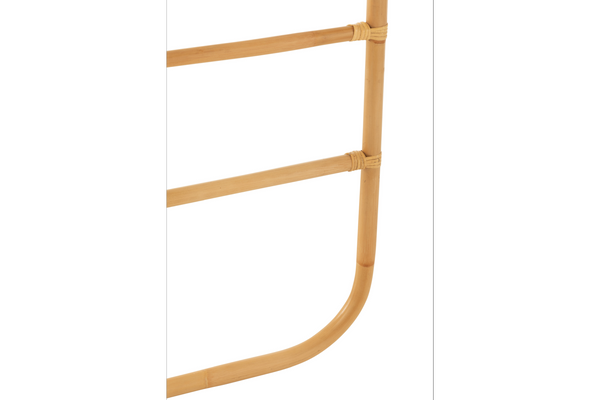 Wall Mirror Ladder 152cm Rattan Natural
