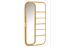 Wall Mirror Ladder 152cm Rattan Natural
