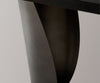 Console Table Solena 135x40cm Marble Black Metal Black