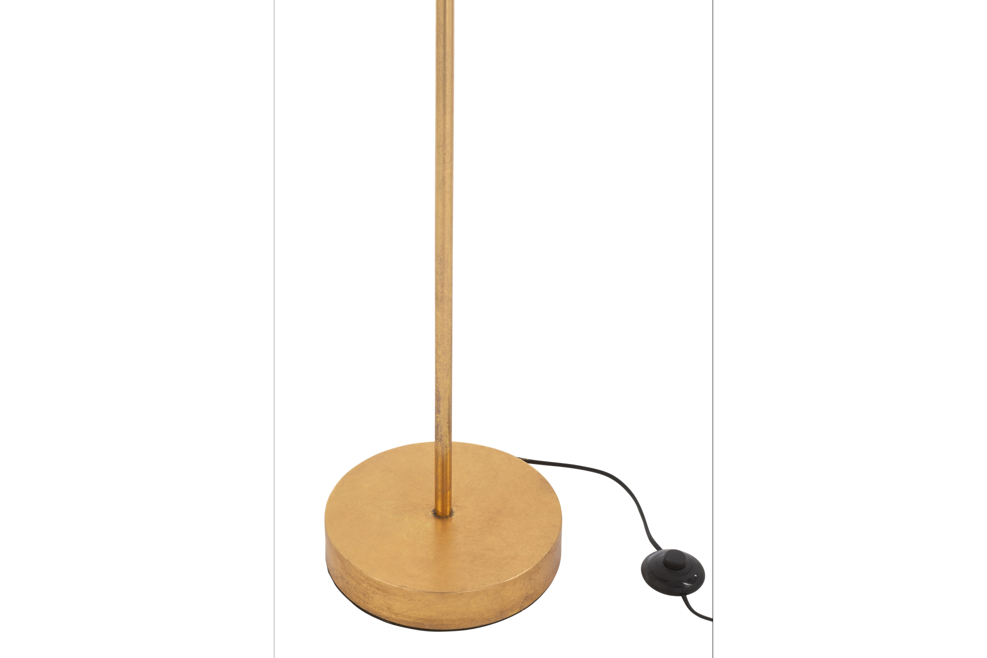 Floor Lamp Leafs 166cm Metal Gold