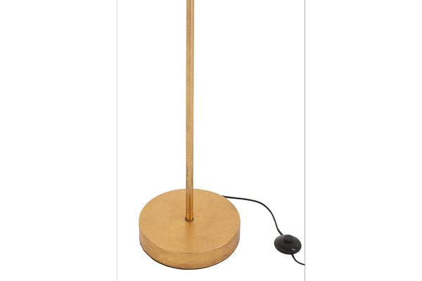 Floor Lamp Leafs 166cm Metal Gold