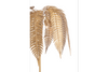 Floor Lamp Leafs 166cm Metal Gold