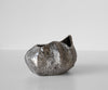 Vase Cratera 29 x 24 x 19 cm Aluminium Platinum Handmade
