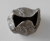 Vase Cratera 29 x 24 x 19 cm Aluminium Platinum Handmade