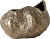 Vase Cratera 29 x 24 x 19 cm Aluminium Champagne Ivory Handmade