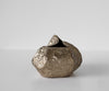 Vase Cratera 29 x 24 x 19 cm Aluminium Champagne Ivory Handmade