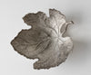 Bowl Folia 41 x 38 x 12 cm Aluminium Platinum Handmade