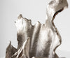 Vase Corallo 37 x 18 x 48 cm Aluminium Platinum Handmade
