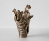 Vase Corallo 37 x 18 x 48 cm Aluminium Oro Antico Handmade