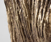 Vase Corallo 37 x 18 x 48 cm Aluminium Oro Antico Handmade