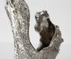 Vase Corallo 43 x 24 x 61 cm Aluminium Platinum Handmade