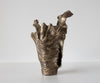 Vase Corallo 43 x 24 x 61 cm Aluminium Oro Antico Handmade