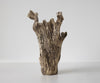 Vase Corallo 43 x 24 x 61 cm Aluminium Oro Antico Handmade