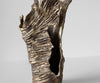 Vase Corallo 43 x 24 x 61 cm Aluminium Oro Antico Handmade
