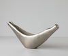 Sculpture Navira 77 x 17 x 31 cm Aluminium Platinum Opal Handmade