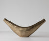 Sculpture Navira 77 x 17 x 31 cm Aluminium Champagne Ivory Handmade