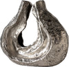 Sculpture Nexora 40 x 15 x 33 cm Aluminium Platinum Handmade
