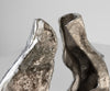 Sculpture Nexora 40 x 15 x 33 cm Aluminium Platinum Handmade