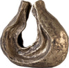 Sculpture Nexora 40 x 15 x 33 cm Aluminium Oro Antico Handmade