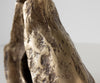 Sculpture Nexora 40 x 15 x 33 cm Aluminium Oro Antico Handmade