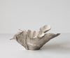 Bowl Liora 52 x 51 x 21 cm Aluminium Platinum Opal Handmade