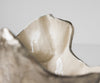 Bowl Valena 33 x 20 x 22 cm Aluminium Platinum Opal Handmade