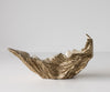 Bowl Maris 52 x 15 x 28 cm Aluminium Champagne Ivory Handmade