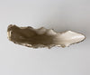 Bowl Maris 52 x 15 x 28 cm Aluminium Champagne Ivory Handmade