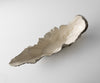Bowl Maris 78 x 24 x 38 cm Aluminium Platinum Opal Handmade