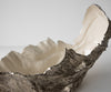 Bowl Maris 78 x 24 x 38 cm Aluminium Platinum Opal Handmade