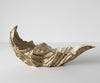 Bowl Maris 78 x 24 x 38 cm Aluminium Champagne Ivory Handmade
