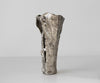 Vase Cortana 25 x 19 x 47 cm Aluminium Platinum Handmade