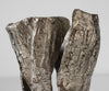 Vase Cortana 25 x 19 x 47 cm Aluminium Platinum Handmade