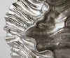 Vase Nerina 47 x 18 x 42 cm Aluminium Platinum Handmade